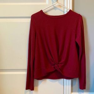 Kohl’s Maroon Long Sleeve Shirt Size M
